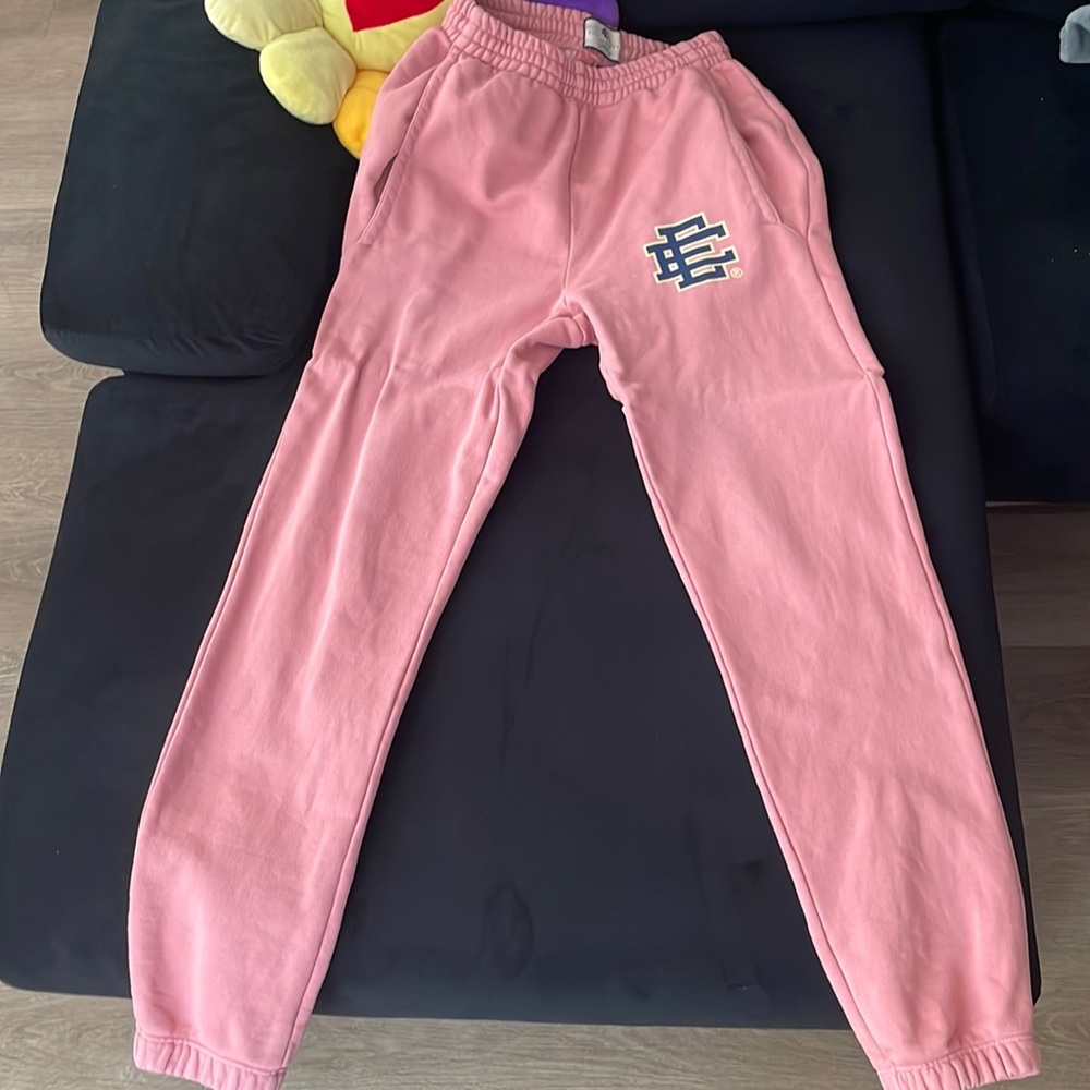 Eric Emanuel pink sweats